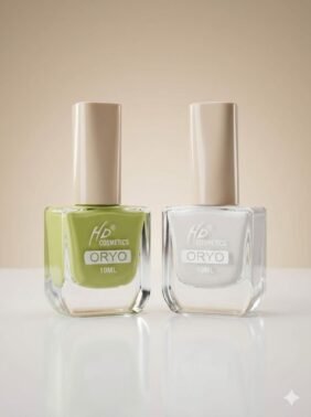 Proffesional Long Lasting Nail Polish ( Colour-White or Parrot Green)