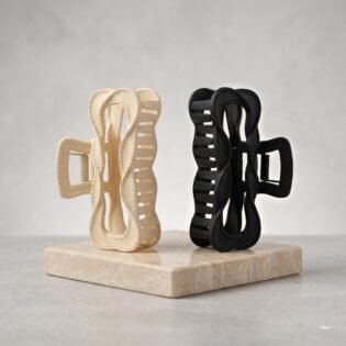 Hair clip ( Color-White & Black)